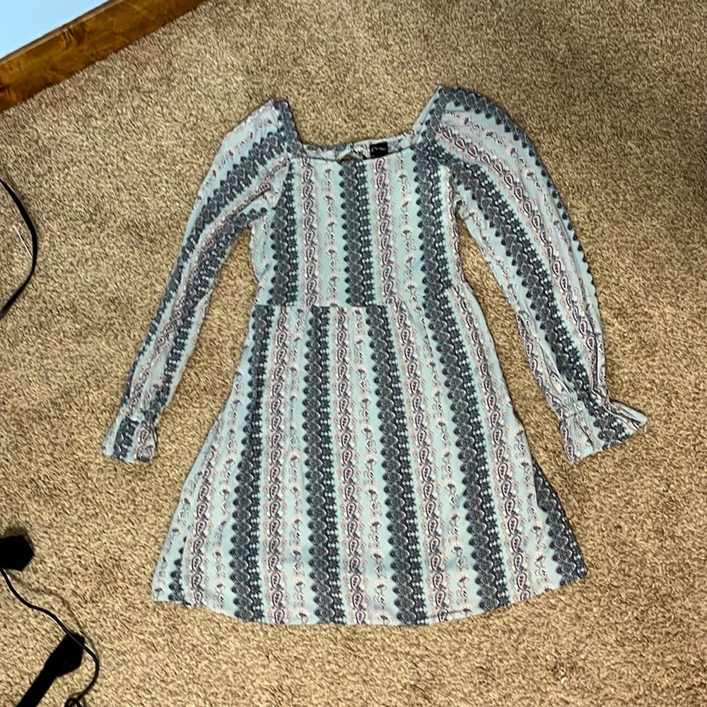 Blue dress